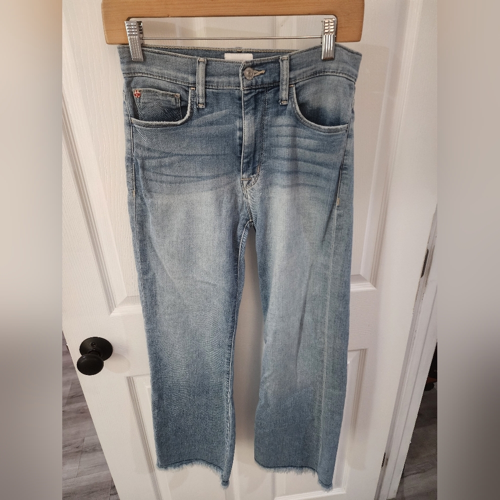 Hudson Jeans Light Blue Ankle & Cropped Jeans